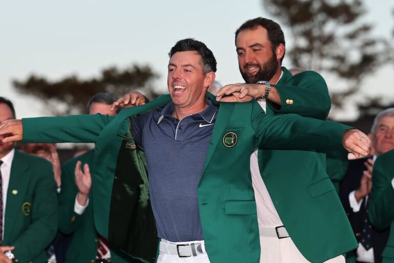 Television crews arrive from sunrise as Holywood golf club basks in Rory McIlroy’s Masters win – The Irish Times