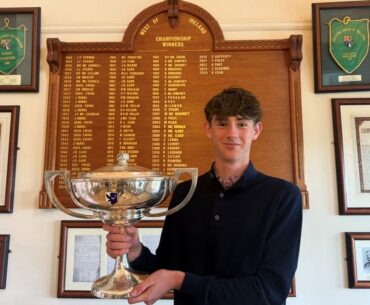 Holmes writes himself into the history books with stunning West of Ireland win