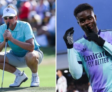 Golf legend helped Bukayo Saka stun the England squad after quick lesson with Arsenal star
