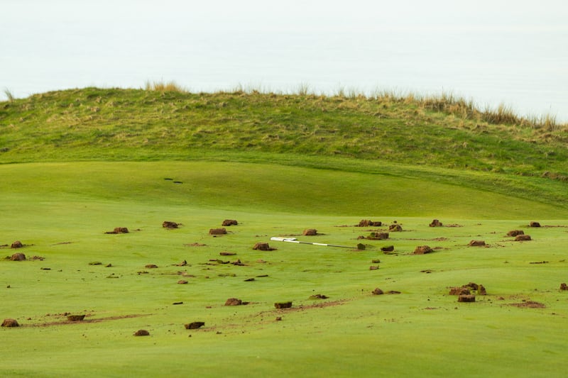 Damage to Trump Turnberry