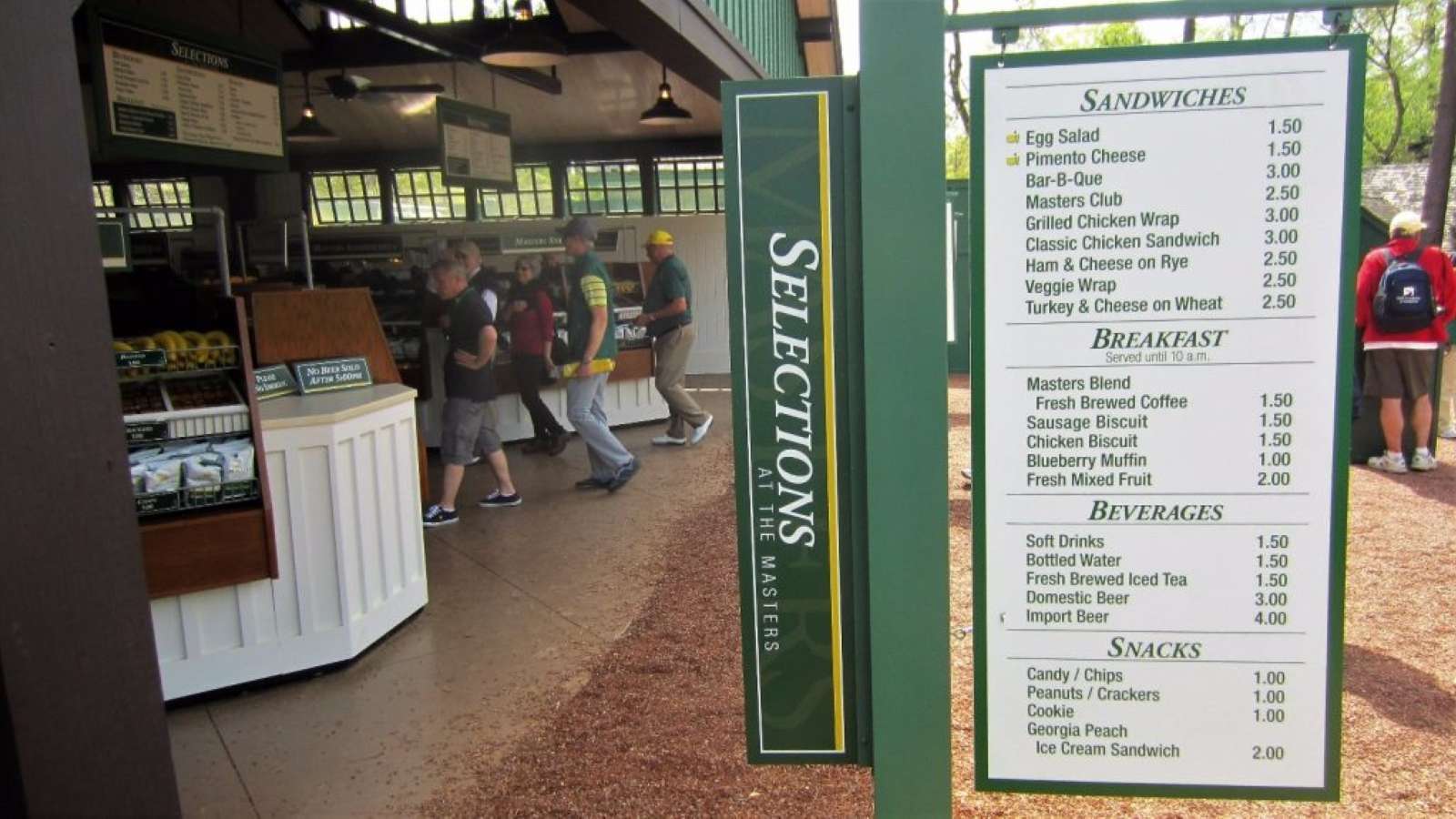 Masters food