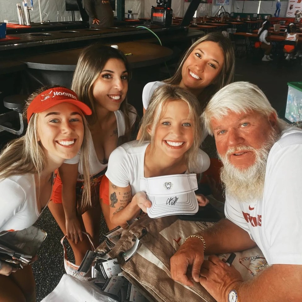 Daly is a regular at Hooters in Augusta