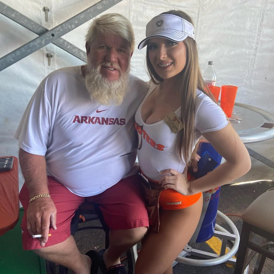 John Daly spent Masters week hanging out with Hooters girls