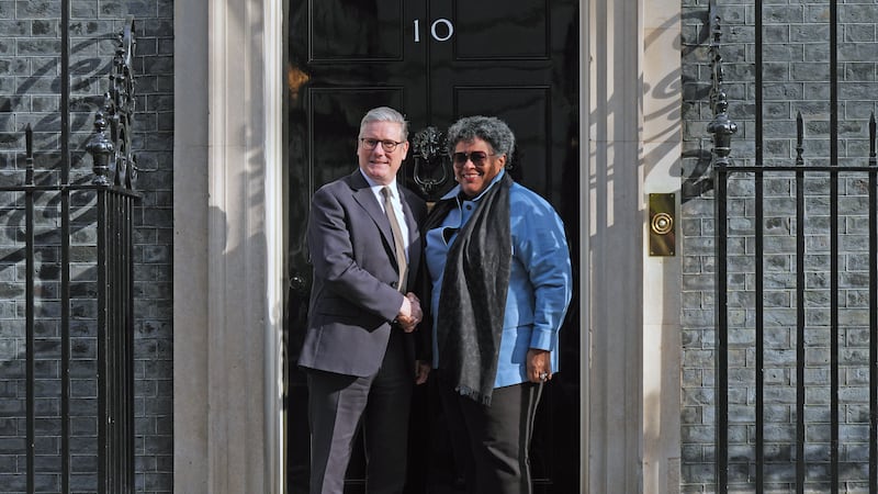 Starmer says history with Barbados ‘long and rich’ as island’s PM visits UK