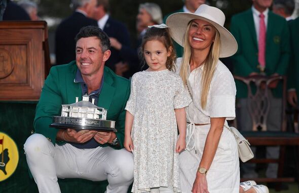 Rory McIlroy with family