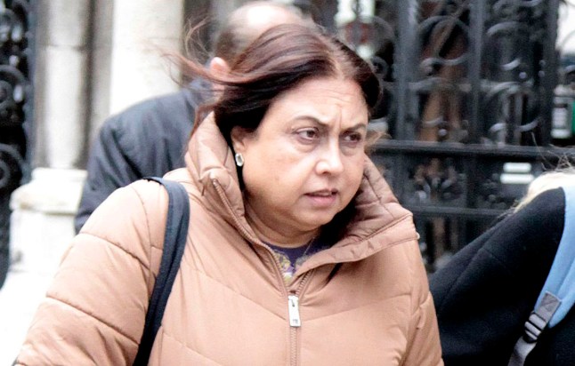 Champion News Service Ltd news@championnews.co.uk Tel: 07948286566 / 07914583378Picture shows golfer Rina Rohilla outside Central London County Court.