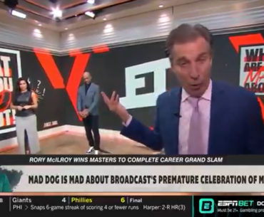 Chris 'Mad Dog' Russo pans CBS coverage of Masters