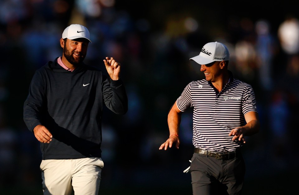 Thomas has been paired with fellow American Scheffler