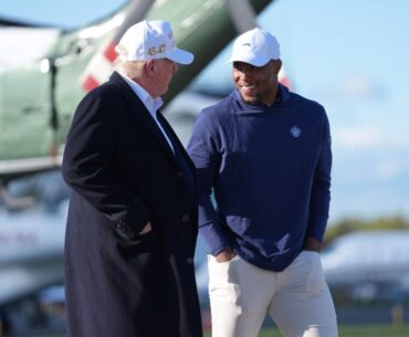 Saquon Barkley defends golfing with Trump ahead of White House visit