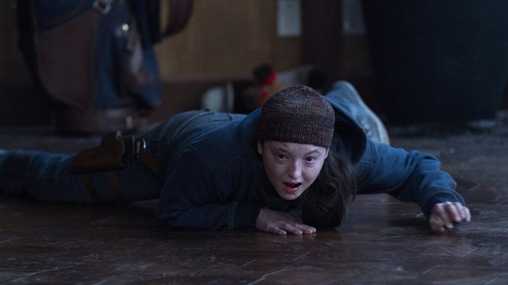 Bella Ramsey in "The Last of Us" Season 2, Episode 2. (Liane Hentscher/HBO)