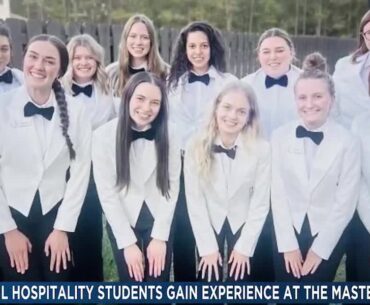 University of Nebraska-Lincoln hospitality students gain experience at the Masters