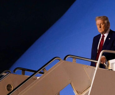 Trump tariffs: Trump jets off to Florida for a golf tournament after sending US economy into 'panic mode'