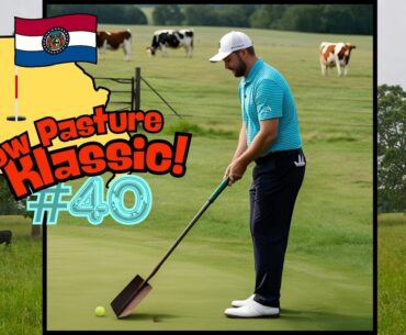 Missouri Challenges You to be a Good Golfer in a Cow Pasture
