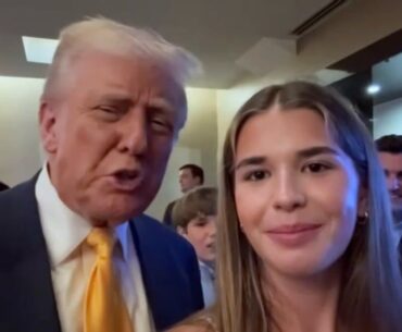 Trump’s granddaughter Kai shares behind the scenes…