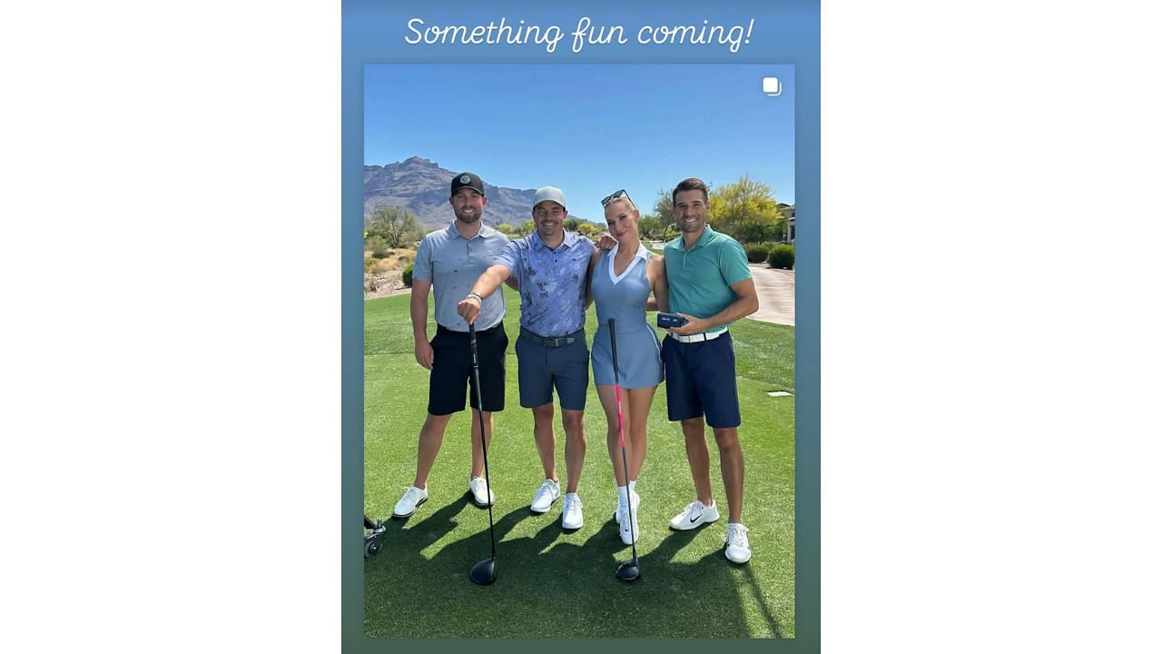 Paige Spiranac has something up her sleeve for fans and followers (Instagram/_paige.renee)
