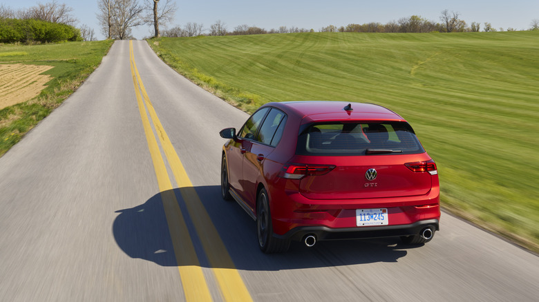 2025 Volkswagen GTI rear