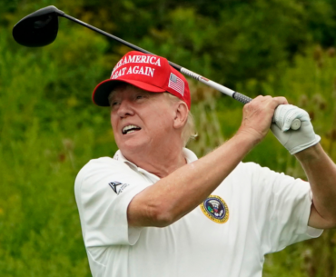 Donald Trump has 'snipers in bushes' in golf games as football star opens up on 'mad' round with President - Golf