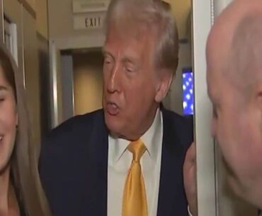‘This is the fake news’ — Donald Trump brings granddaughter Kai to viral 2 AM Air Force One presser | Watch