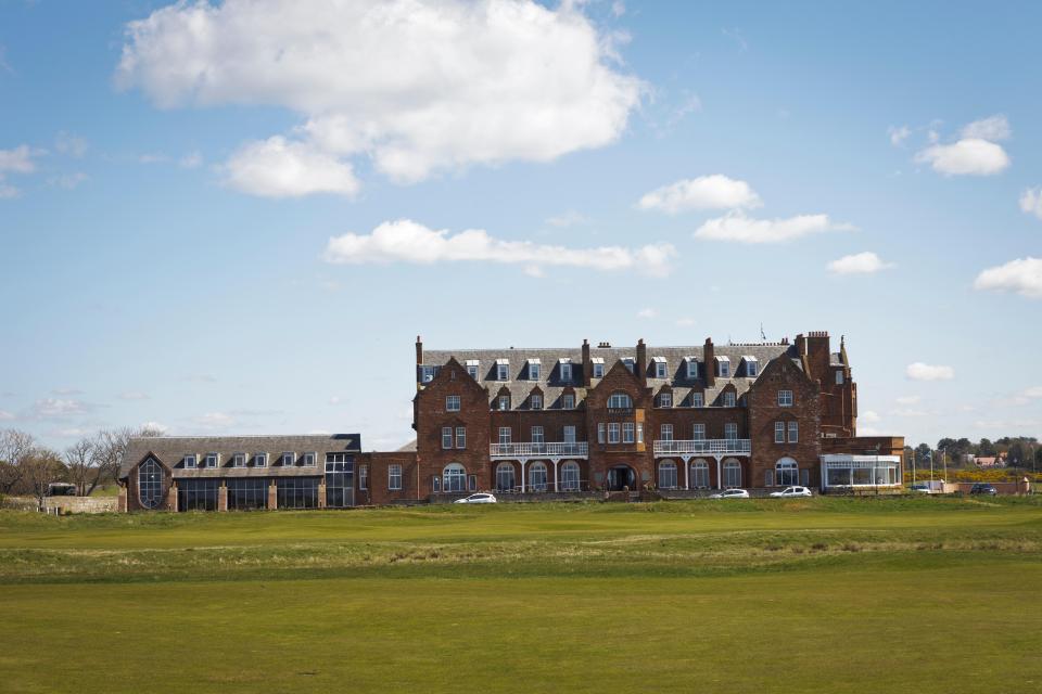 MHWM9P Royal Troon Golf Club Scotland Smugglers Trail