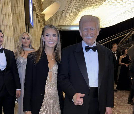 Kai Trump at the inauguration of U.S. President Donald Trump (right) on Jan. 20 (local time). [Picture = Kai Trump's Instagram capture]