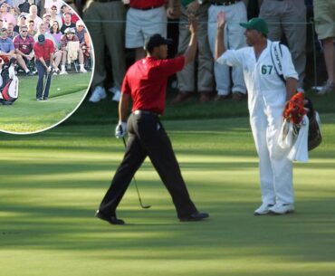 Tiger Woods' ex-caddie details iconic Masters moment to The Post
