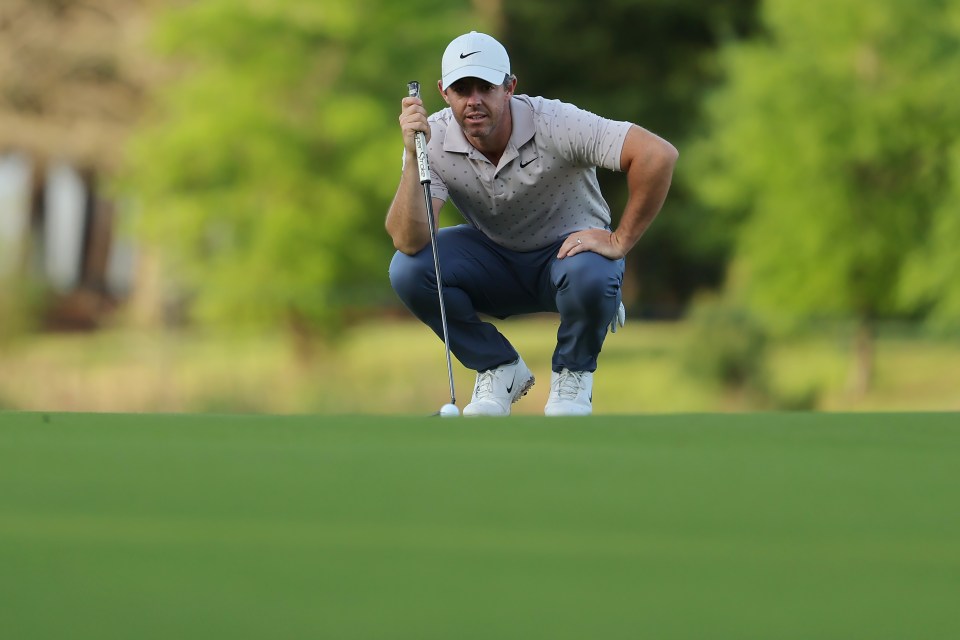 McIlroy has been left bothered by an elbow injury ahead of The Masters