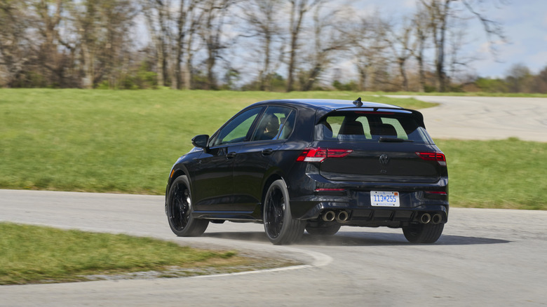 2025 Volkswagen Golf R Black Edition rear