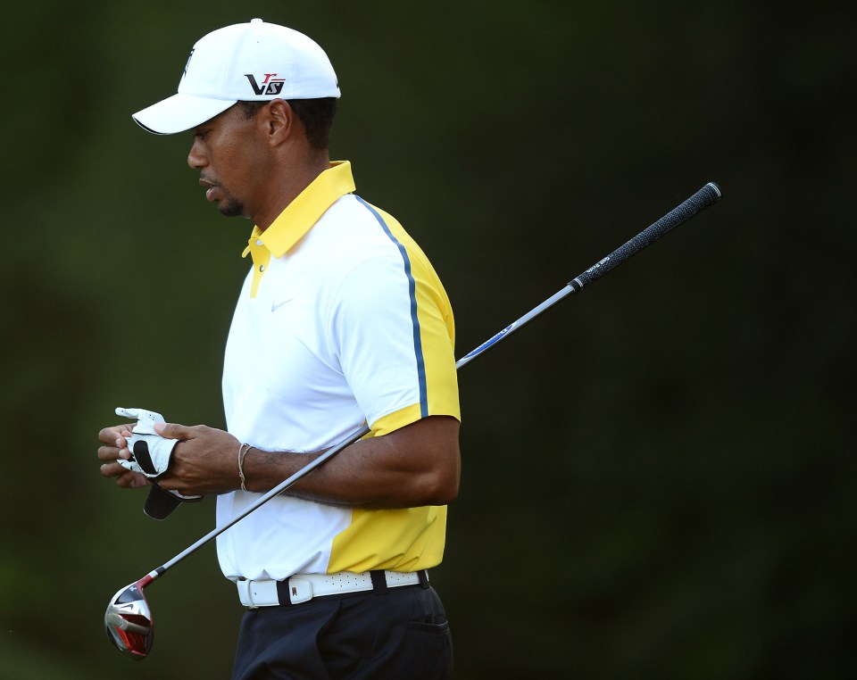 A rule storm was brewing while Woods completed his second round