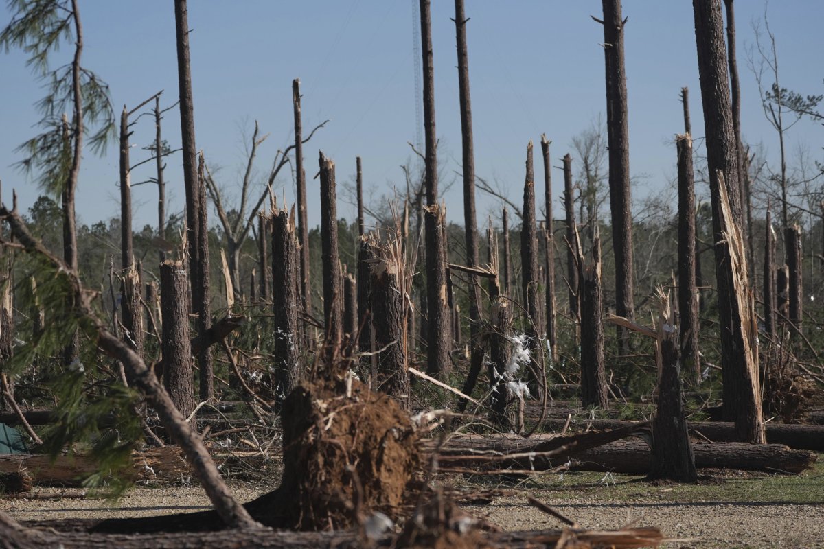 tornado damage