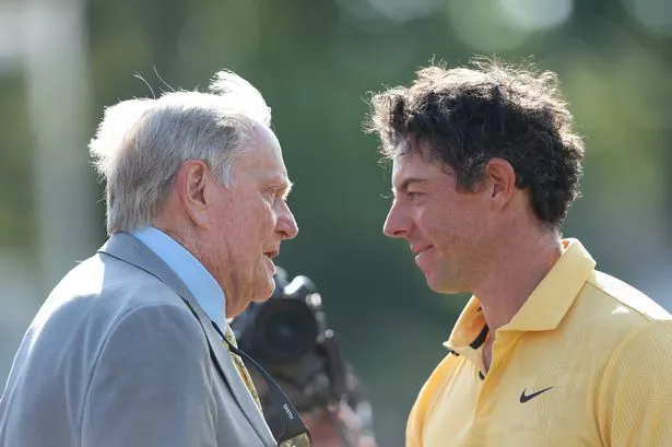 Rory McIlroy and Jack Nicklaus