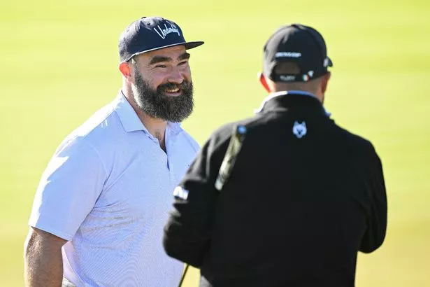 Shane Lowry was impressed by Jason Kelce's golf game