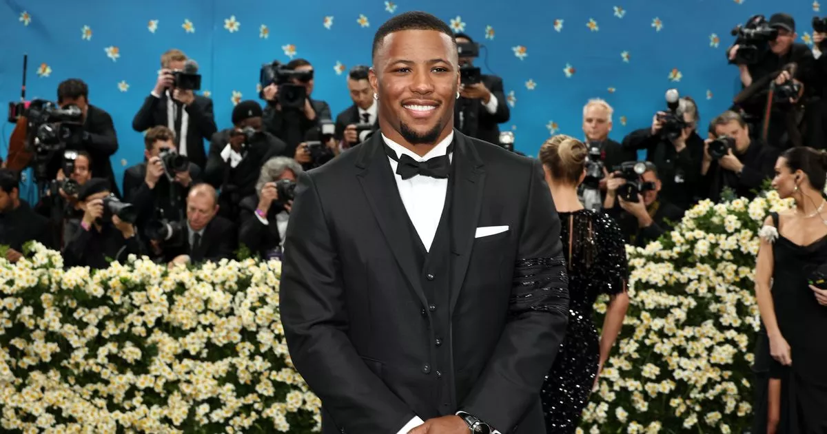Saquon Barkley breaks cover at Met Gala after Donald Trump backlash trust project logo