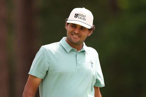 Eugenio Chacarra is playing with Luke Donald