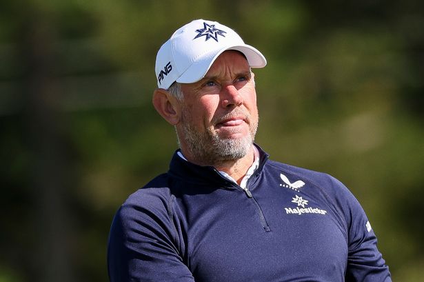 Lee Westwood is in contention for his first senior major title