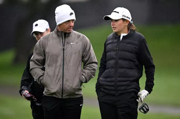 The video footage of a round of golf between Donald Trump's granddaughter and Rory McIlroy has now emerged