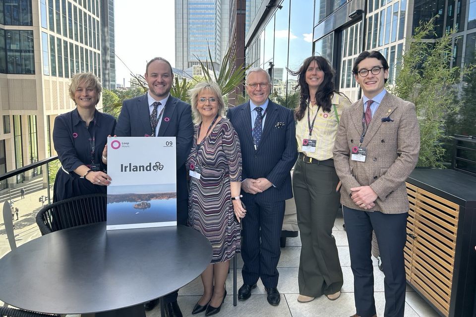 The Tourism Ireland delegation at the  ‘Loop Hours’ luxury workshop in Frankfurt, including Denise Corboy, Druids Glen Hotel (third from left).