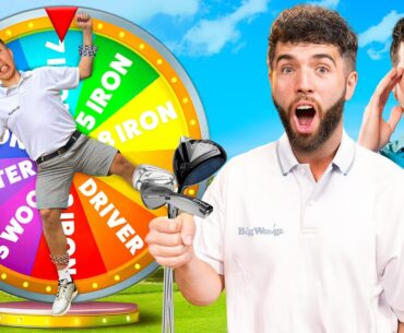 BIG WEDGE SPIN THE WHEEL GOLF CHALLENGE!