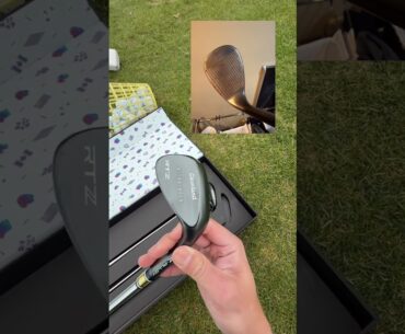 Unboxing my new custom Cleveland RTZ Wedges