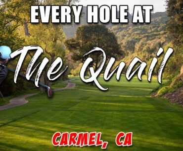 HIDDEN GEM Golf Course Next To Pebble Beach Golf Links!