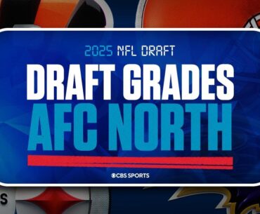 Draft Grades for EACH AFC North team | 2025 NFL Draft