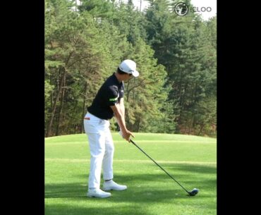 A big swing arc makes a speed.