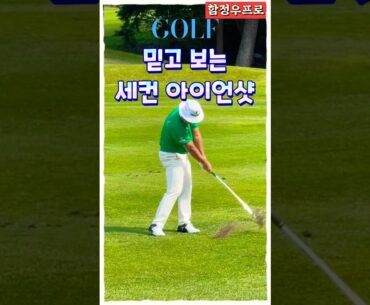 함정우프로, 정타로 날린 세컨 아이언샷
