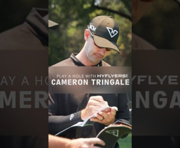Play a hole with @HyFlyersGC Cameron Tringale! Battling through the adversity of tough lies💯#golf