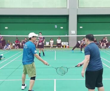 QATAR BADMINTON | 25 April 2025- Patrick & Victor vs Julz & Van