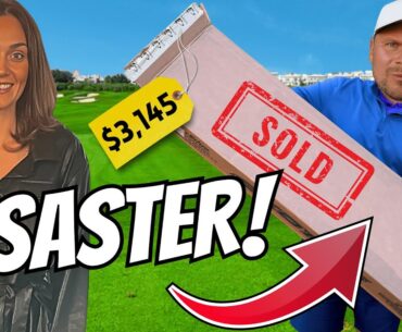 My Wife bought ME A FULL SET OF GOLF CLUBS & IT WAS A DISASTER!