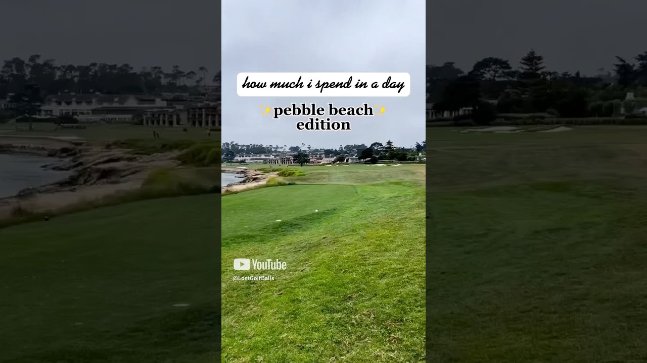 Would you spend this much to play at Pebble Beach Golf Course? Would you spend this much to play at Pebble Beach Golf Course?