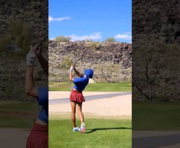 Alexandra Harju #golf #golfswing #shorts