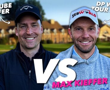 Habe ich eine Chance gegen Tourspieler Max Kieffer, wenn ich bei 9 unter Par starte? 🤯🔥