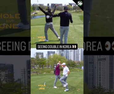 🔥🏌️WATCH: Dean Burmester & Marc Leishman each card a HOLE IN ONE during Round 1 of LIV Golf Korea!
