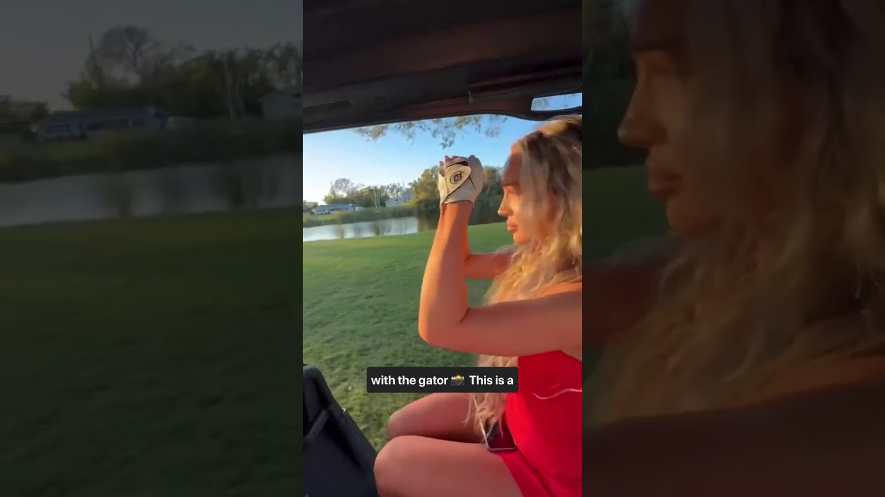 “We’re not in Utah anymore” 😅⛳️🐊 #golf #florida #floridagolf #golfbabe #golfbabes #golfhumor “We’re not in Utah anymore” 😅⛳️🐊 #golf #florida #floridagolf #golfbabe #golfbabes #golfhumor